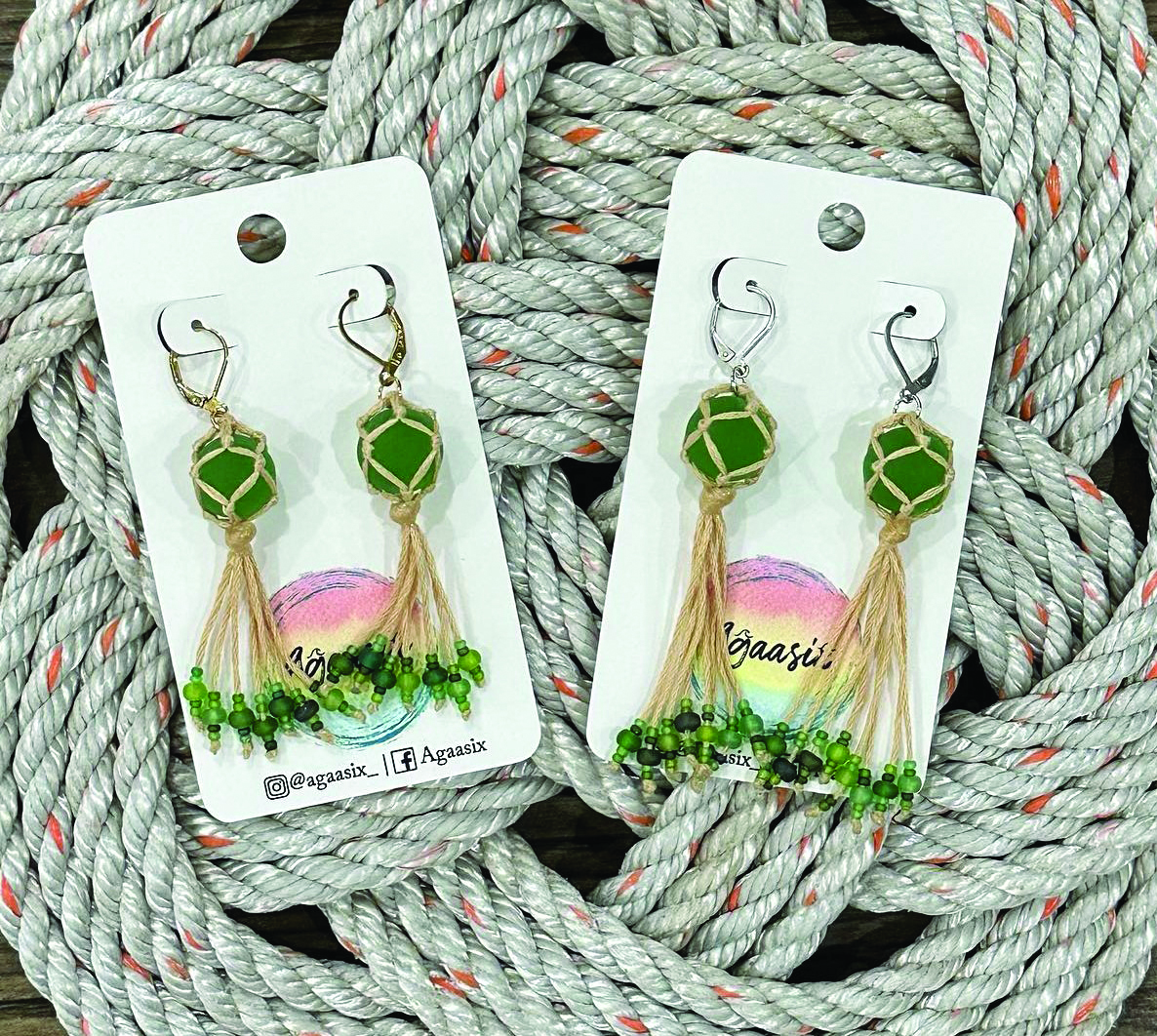Float earrings
