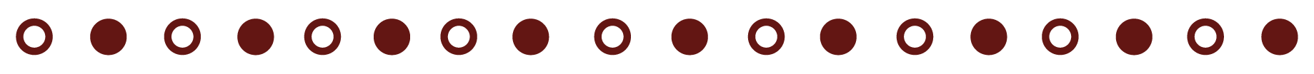 Alternating Dots Cranberry
