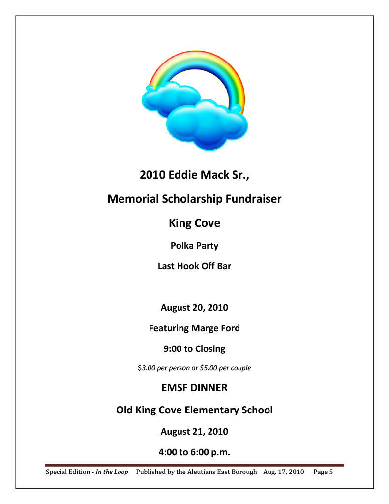 2010 Polka Party Flyer