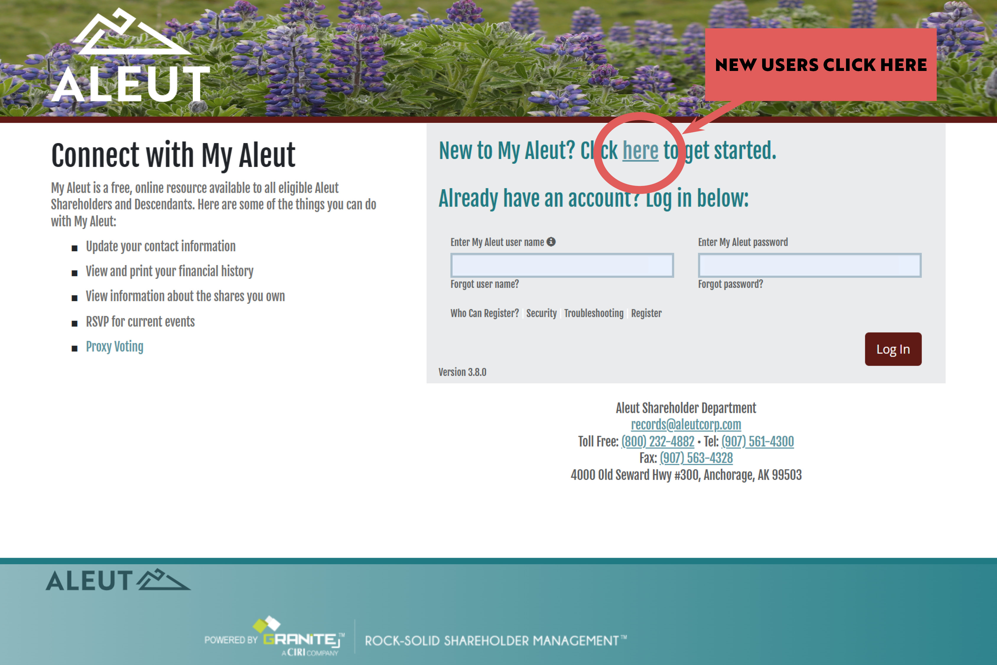 01b Login Window New Users