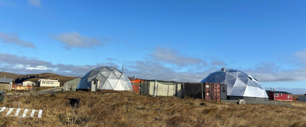 New Geodesic Dome Greenhouse in Nikolski