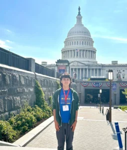 River at capitol building